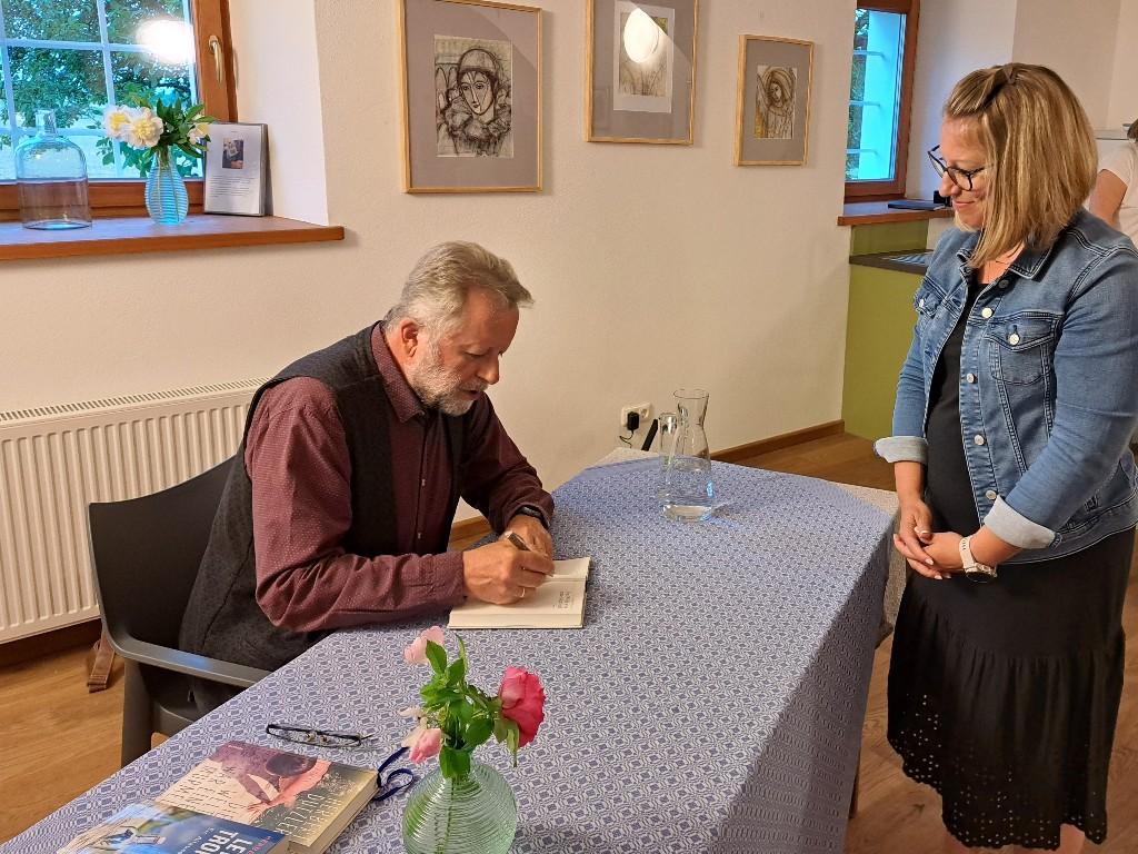 Lesung mit Herbert Dutzler im Strassergwölb, Juni 2023