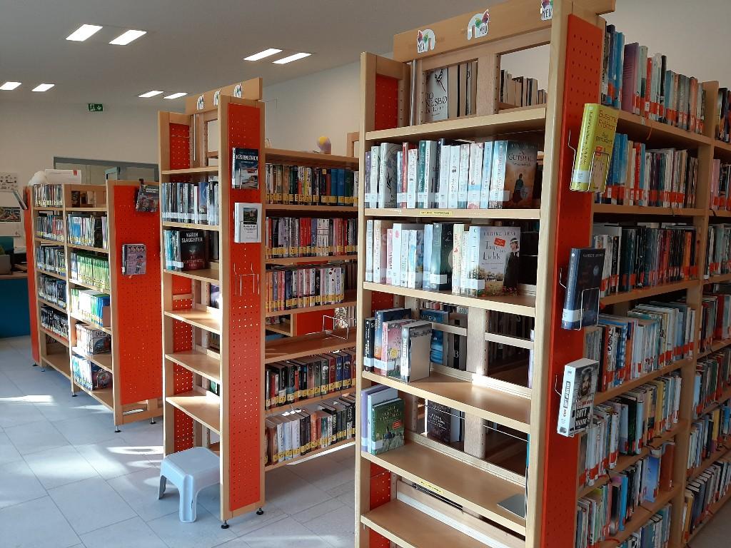 Rundgang in der Bibliothek